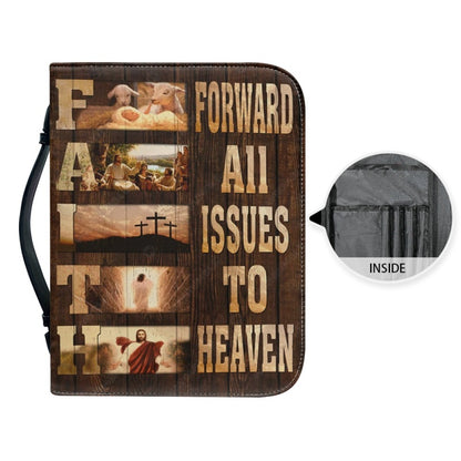 Christianartbag Bible Cover, Faith Bible Cover, Personalized Bible Cover, Cross Jesus Bible Cover, Christian Gifts, CAB12210224.