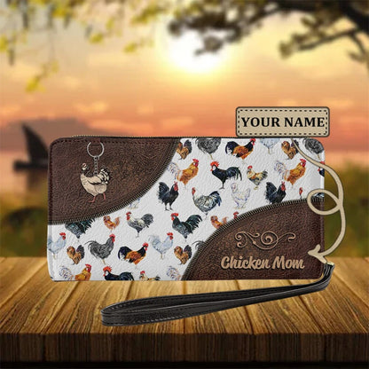 Christianart Personalized Gifts For Women, Women's Wallet Animal Print Wallets Fashion Handbags Wild Long Zipper Clutch Bag Multi-card Women Bag Purse. - Christian Art Bag