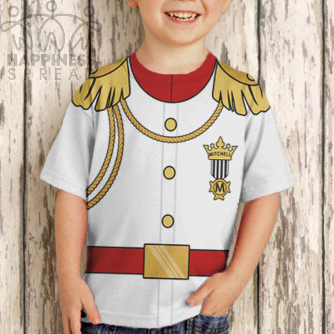 Custom Name Prince Charming Shirt, Personalized White Prince Charming Birthday T-Shirt, Boys Formal Prince Shirt.-Christian Art Bag