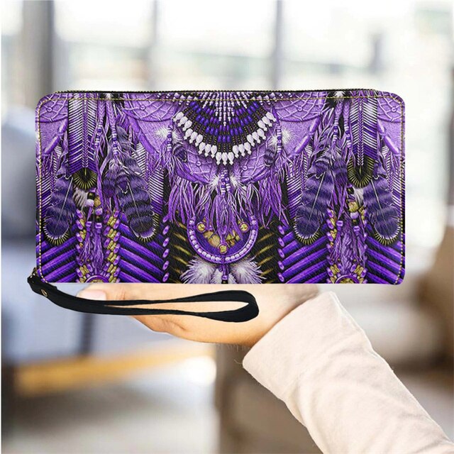 Christianart Personalized Gifts For Women, Women's Wallet Animal Print Wallets Fashion Handbags Wild Long Zipper Clutch Bag Multi-card Women Bag Purse. - Christian Art Bag