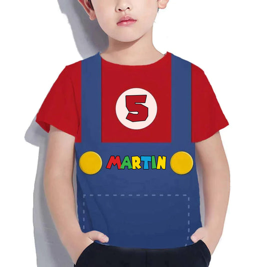 HPSP Shirt, Personalized Raglan Shirt, Super Mario Birthday Shirt, Personalized Mario Birthday Shirt, Super Mario Birthday Boy/Girl Shirt, Super Mario Party Shirt - Christian Art Bag