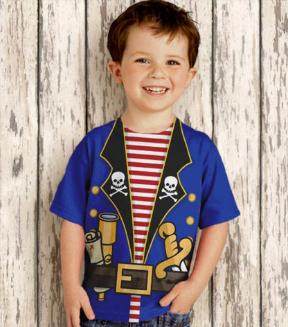 Personalized Pirate Shirt, Boys Pirate Birthday Shirt, Pirate T-Shirt - Christian Art Bag