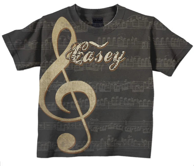 HPSP Shirt, Custom Birthday Shirt, Boys Guitar T-Shirt, Personalized Rock and Roll Clothing - Christian Art Bag