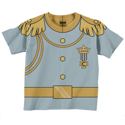 Personalized 3D Shirt For Kids, Boys Medieval Knight Birthday Shirt, Boy's Knight in Shining Armor T-Shirt, Prince Birthday Shirt, Knight Costume - Christian Art Bag